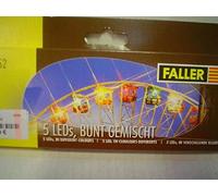 Faller - Iluminación para modelismo ferroviario escala 1:148 , color/modelo surtido