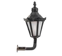 FALLER L-040 3 x LED Wall Light Hexagonal Lantern with Crown Warm White