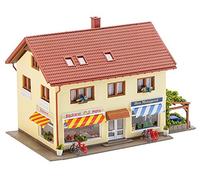 FALLER Maqueta de carnicería/panadería con 179 Piezas 114 x 73 x 76 mm I Modelo ferroviario Accesorios N I Modelo ferroviario carnicería con escaparate