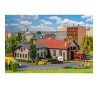 Faller N 222106 - Cobertizo De Locomotoras De Dos Andenes Con Kit Nuevo