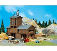 Faller 222181 Sawmill Weathered N Scale Building Kit construcción, Color Madera, Talla única
