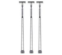 FALLER N 272118-Led-Gittermast-Aufsatzleuchte,Blanco Cálido, 3 Piezas Nuevo
