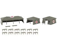 Faller- Tiendas sanitarias, Color Blanco (Part_B097HKD2V1) (Importación USA)