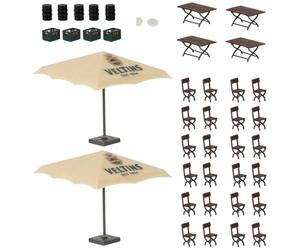 FALLER Veltins 180437 - Juego de decoración para jardín de Cerveza (1:87)