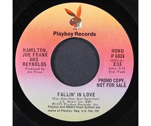 fallin' in love / so good at lovin' you 45 rpm single