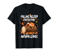 FALLING ASLEEP FASTER THAN AUTUMN LEAVES Camiseta