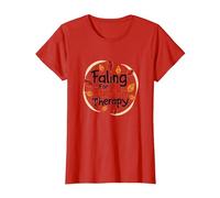 Falling For Speech Therapy - Regalo temático de otoño Camiseta, Mujer, Rojo, L