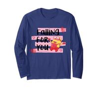 Falling For You Minion Hearts Love Valentine Humor Manga Larga