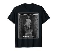 Falling In Goth with You - Humor Oscuro Romántico Y Gótico Camiseta