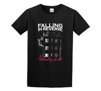 Falling In Reverse Fashion Ably Late Cover Fashion Unisex 100% Cotton Short-Sleeve T-Shirts Black S