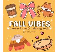 Falling Leaves, Peaceful Mind: Cute & Simple Autumn Coloring Book