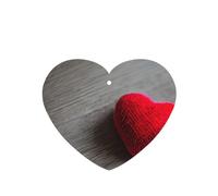 Falling Red Heart Printing - Ambientador para coche, 10 unidades, hojas colgantes perfumadas con cuerda para el hogar