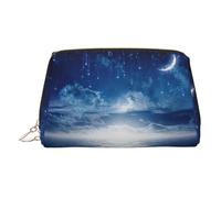 Falling Star Moon - Organizador de maquillaje listo para viajar, bolsa de aseo portátil para mujer, Gold, Talla única, Neceser