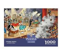Fallo de Truco en el Teatro de Magia Puzzle De Madera Impermeable DIY Puzzles De 1000 Piezas para Adultos Colorido Rompecabezas para Decoración del Hogar
