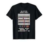 ¡Fallo manchado! Alambre de fase fuera de lugar - Retro Tech Camiseta