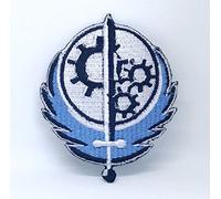 Fallout 4 Game, Hermandad of Steel Logo Iron Sew on Parche bordado