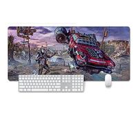 Fallout 76 XXL Anime Alfombrilla para ratón 900 x 400 mm - Speed Gaming Mousepad - Mouse Pad para Ordenador - 3mm Goma Antideslizante, para Gamers Ordenador, PC y Laptop, C