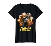 Fallout - Conjunto Camiseta, Mujer, Negro, L
