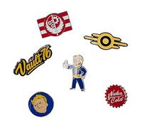 Fallout Fallout 76 Set Of 6 Metal Pin Badges Collector'S (Pi601678Fal) Llavero, 16 cm, Multicolor (Multicolour)