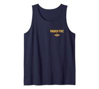 Fallout Front and Back Vault-Tec Vault Suit 33 TV Show Camiseta sin Mangas