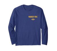Fallout Front and Back Vault-Tec Vault Suit 33 TV Show Manga Larga