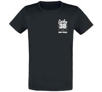 Fallout Lucky New Vegas Unisex Camiseta Negro XL 100% algodón Regular