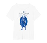 Fallout: Lucy Camiseta, Mujer Tallas Grandes, Blanco, 4XL Grande