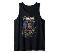 Fallout New Vegas Ranger Vintage Distressed Video Game Camiseta sin Mangas