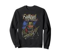 Fallout New Vegas Ranger Vintage Distressed Video Game Sudadera