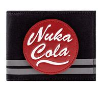 Fallout Nuka-Cola Thirst Zapper Vault Boy Thumbs Up Billetera/Cartera Bi-Fold Tarjetero ID & Tarjetero, Negro