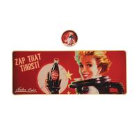 Fallout nuka-cola xl - juego de almohadilla de escritorio y posavasos