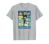 Fallout - Sr. Handy Camiseta, Hombre, Gris Jaspeado, 4XL