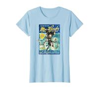 Fallout - Sr. Handy Camiseta, Mujer, Azul Bebé, L