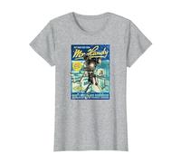 Fallout - Sr. Handy Camiseta, Mujer, Gris Jaspeado, L