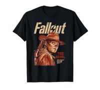 Fallout The Ghoul Silhouette Portrait TV Show Camiseta