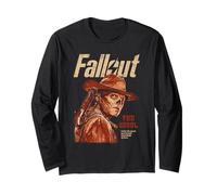 Fallout The Ghoul Silhouette Portrait TV Show Manga Larga