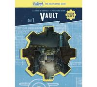 Fallout: The Roleplaying Game - Map Pack 1: Vault | Incluye folleto de búsqueda de 32 páginas y 8 mapas de batalla detallados en 4 pósteres de doble cara para miniaturas de 32