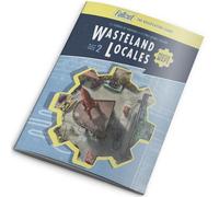 Modiphius Entertainment: Fallout: The Roleplaying Game - Paquete de mapas 2: Wasteland Locales - Libro de rol de 32 páginas y 4 mapas de Doble Cara del tamaño de póster, Mesa