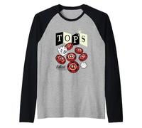 Fallout Tops Casino New Vegas Chips and Dice Video Game Camiseta Manga Raglan