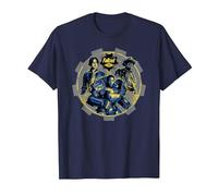 Fallout: Trio Vault Camiseta, Hombre, Azul Marino, M