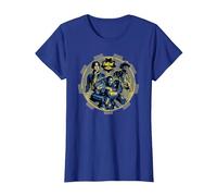 Fallout: Trio Vault Camiseta, Mujer, Azul Real, XXL