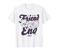 Fallout TV Series Friend For The End Three Character Faces Camiseta
