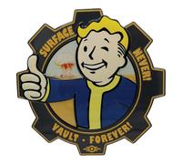 Fallout vault boy - placa de resina coleccionable con soporte y gancho