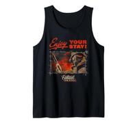 Fallout Video Game Enjoy Your Stay New Vegas Barbed Wire Camiseta sin Mangas