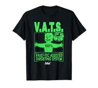 Fallout Video Game V.A.T.S. Retro Vault-Tec Pip Boy Camiseta