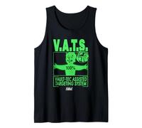 Fallout Video Game V.A.T.S. Retro Vault-Tec Pip Boy Camiseta sin Mangas