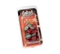 Modiphius Fallout: Wasteland Warfare - Nuka Cola Caps Set Revised | Réplicas oficiales para el juego y cosplay de Wasteland Warfare, incluye hoja de calcomanías actualizada y tarjeta exclusiva