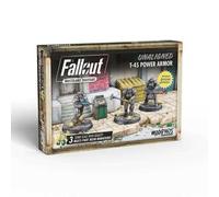 Modiphius Entertainment- Unaligned T-45 Power Armour Miniature Game, Multicolor (85639)