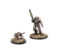 Fallout: Wasteland Warfare: X-01 Survivor & Dogmeat
