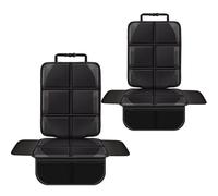 FALMDCQ 2 Piezas Funda Protectora para Asiento de Coche, Alfombrilla Antisuciedad para Mascotas, Cojín para Niños, Compatible con Bentley Mulsanne Arnage,2-Red